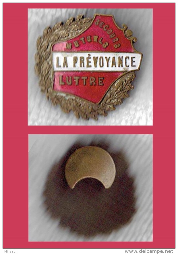 Rare - PIN'S - Secours Mutuels LA PREVOYANCE - Luttre         (4142) - Verenigingen