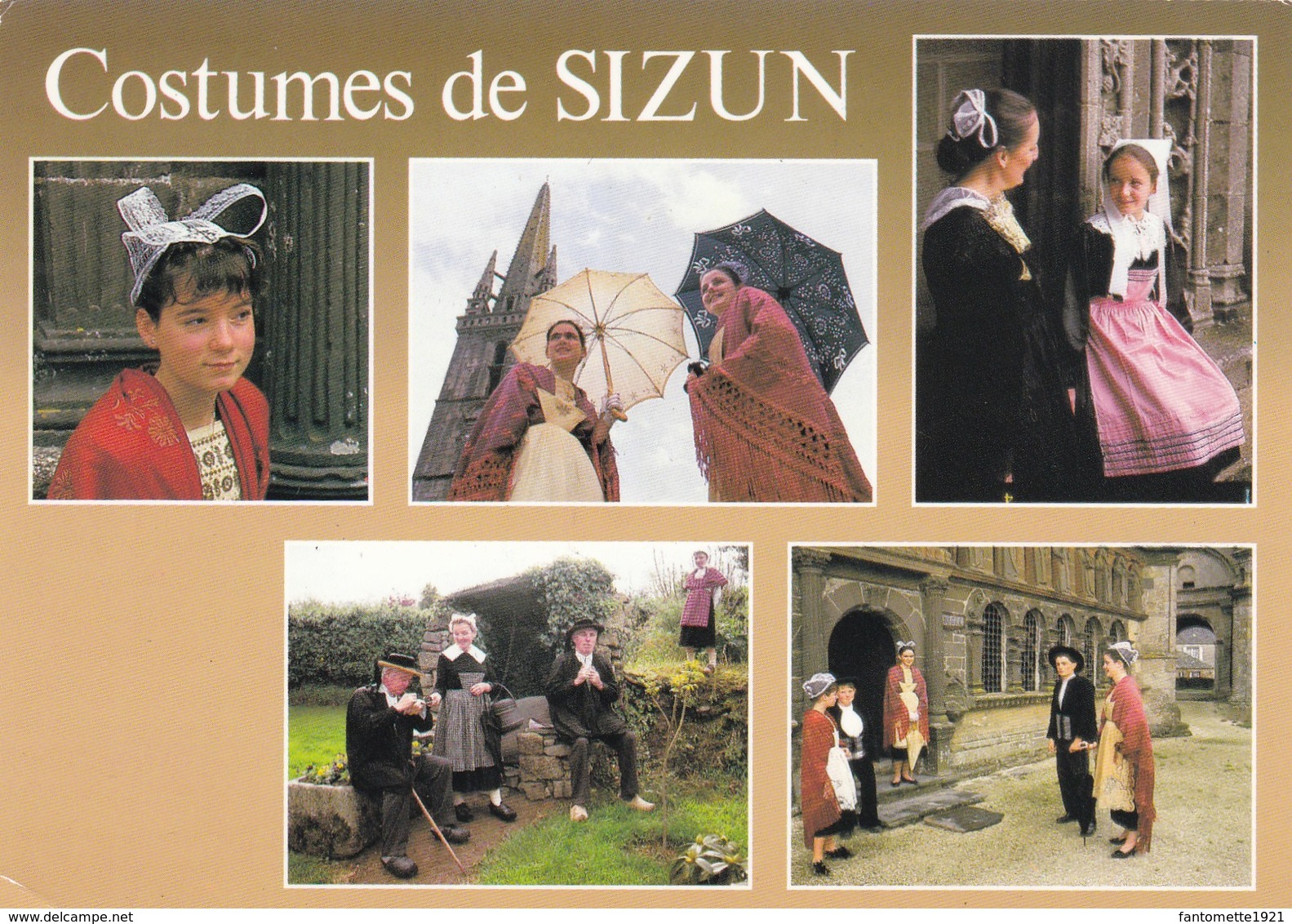 COSTUMES DE SIZUN MULTIVUES (dil191) - Sizun
