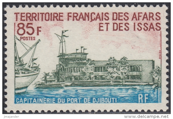 Afars And Issas 1969 Djibouti Harbormaster's Building. Mi 29 MNH - Neufs