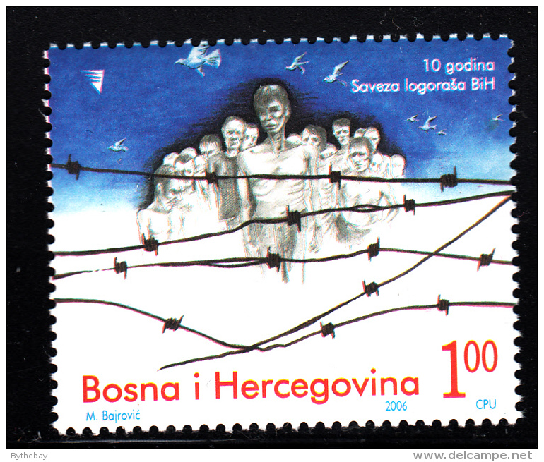 Bosnia And Herzegovina Muslim Gov´t MNH Scott #539 1m Prisoners Of War Association, 10th Anniversary - Bosnie-Herzegovine
