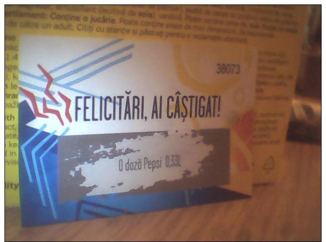 2 CARD FROM PEPSI MESSI Romania - Bierviltjes