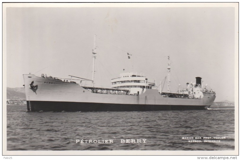 PETROLIER BERRY  PHOTO MARIUS TOULON - Pétroliers