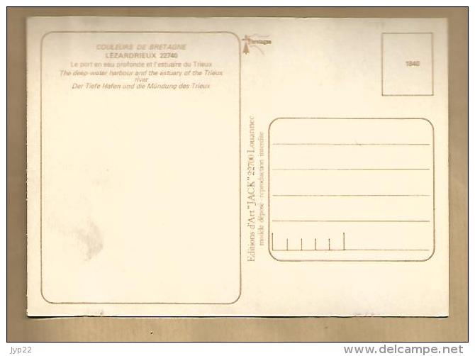Jolie CP 22 Lézardrieux Le Port En Eau Profonde Et L'estuaire Du Trieux - Ed Jack 1840 - Cp Pas écrite - Autres & Non Classés