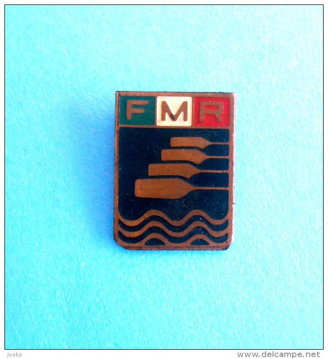 MEXICO ROWING FEDERATION - FISA .. Old Pin Badge Aviron Rudersport Rudern Ruder Remo Canottaggio Anstecknadel Distintivo - Roeisport