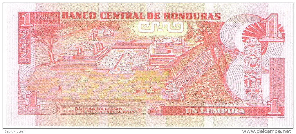 Honduras - Pick 84e - 1 Lempira 2006 - Unc - Honduras