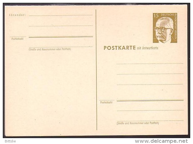 Berlin  P 87 , *   (2899) - Postkaarten - Ongebruikt
