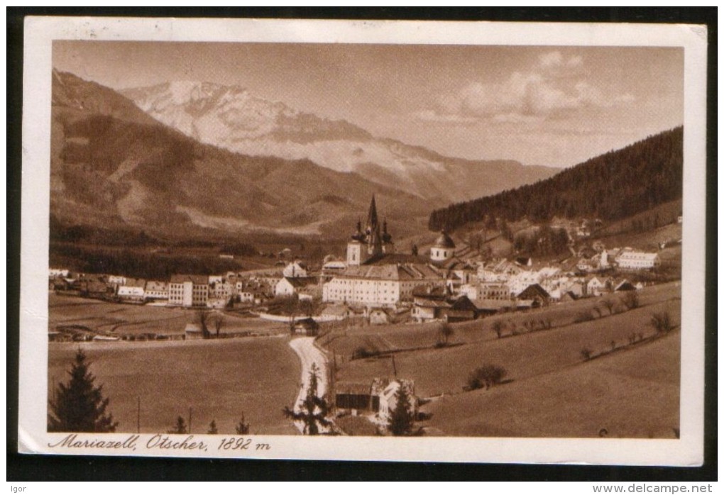 Austria Postcard Bahnpost Zug # 240 Mariazell – St. Polten - Briefe U. Dokumente