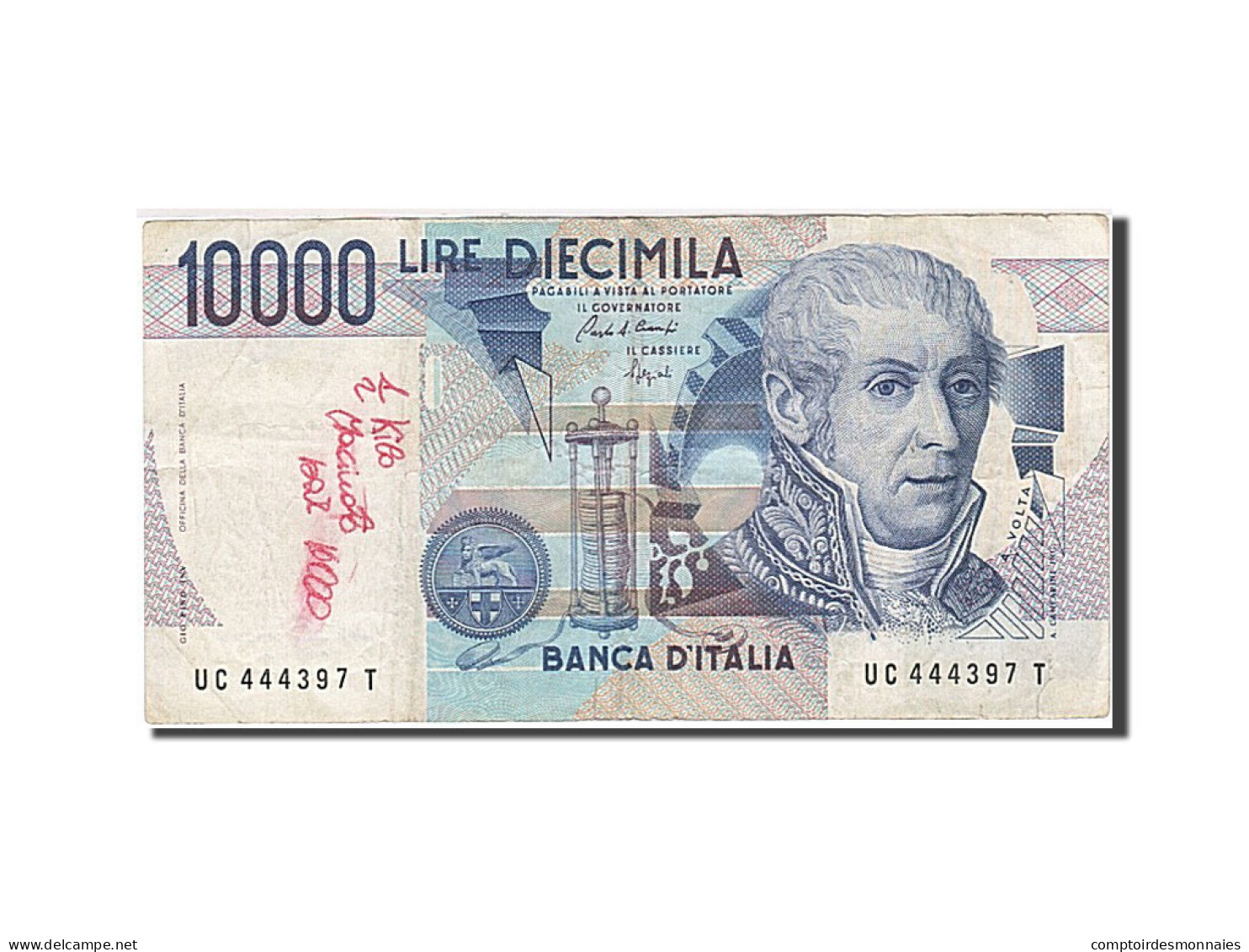 Billet, Italie, 10,000 Lire, 1984, 1984-09-03, KM:112b, TB - 10000 Lire