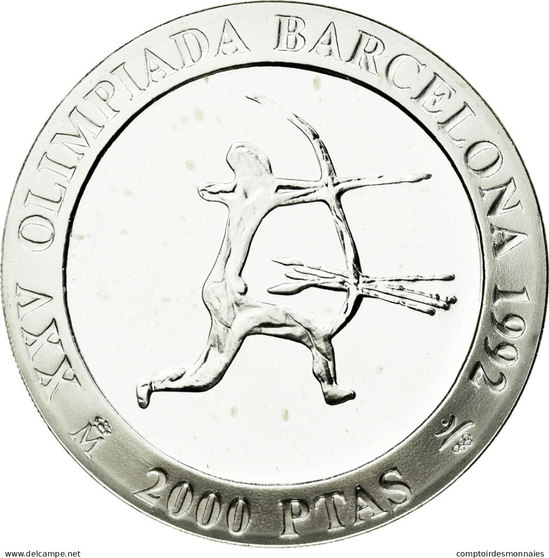 Monnaie, Espagne, Juan Carlos I, 2000 Pesetas, 1990, Madrid, FDC, Argent, KM:861 - 2 000 Pesetas