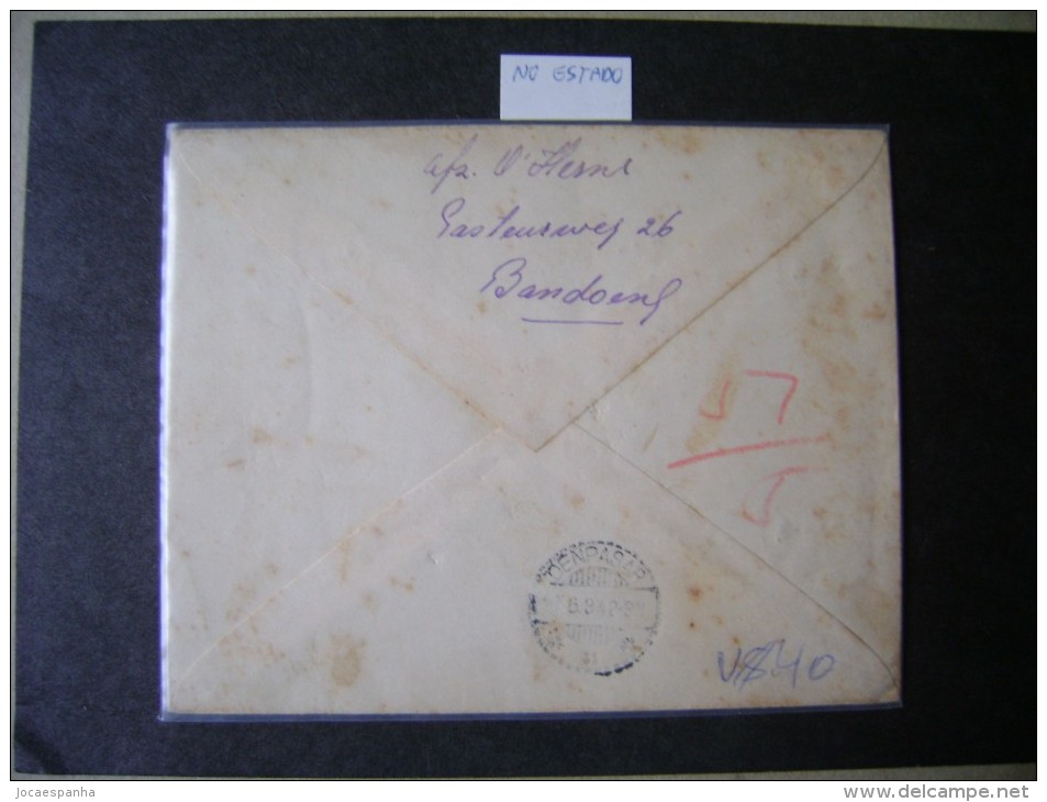 INDIES NETHERLANDS - Bandoeng Circulated CHARTER IN 1934 AS - Niederländisch-Indien