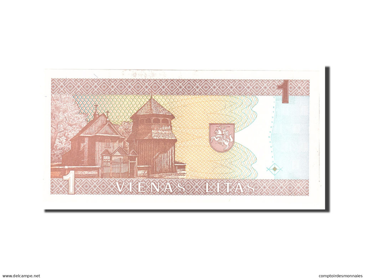 Billet, Lithuania, 1 Litas, 1994, Undated, KM:53a, NEUF - Lituania