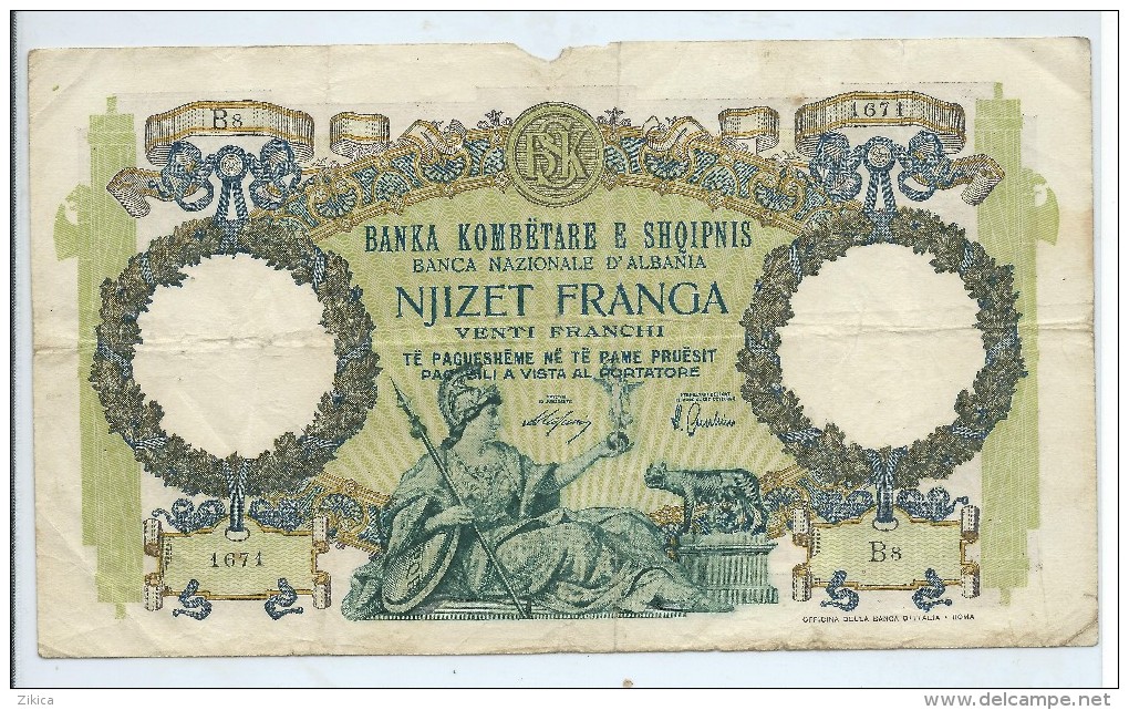 Albania Paper Money.original Scans - Albanien