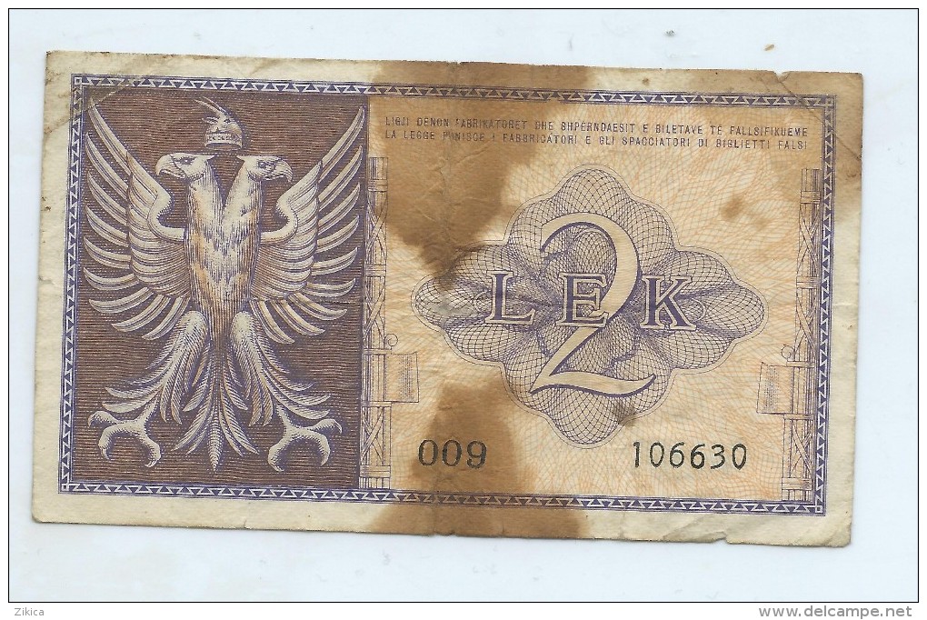Albania Paper Money.original Scans - Albanie