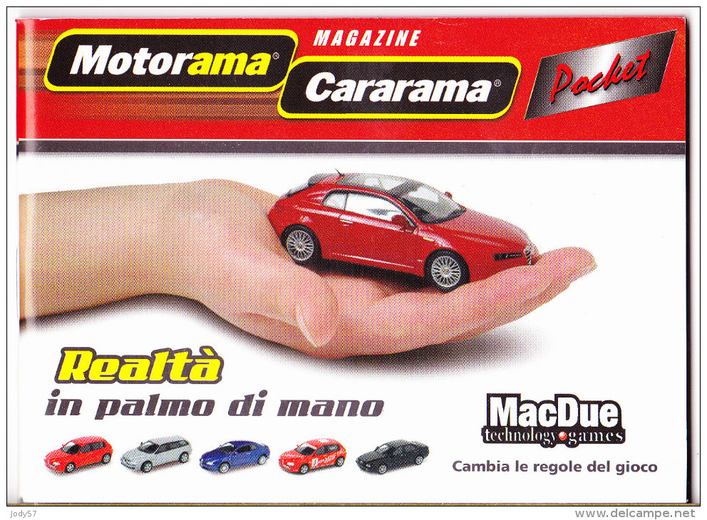 CATALOGO MOTORAMA - CARARAMA - POCKET - MARZO 2007 - Catalogues & Prospectus