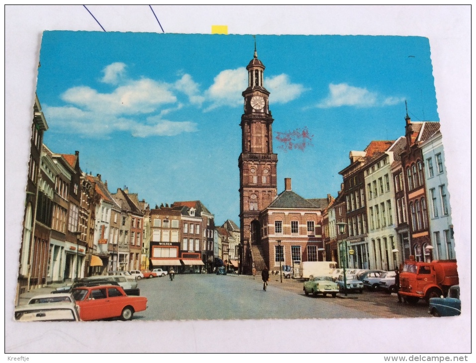 Nederland Zutphen . Groenmarkt Met Wijnhuistoren ( Auto Voiture Car ) 1968 - Zutphen