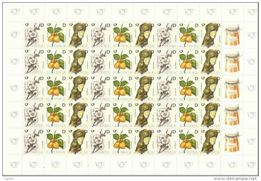 SI 2005-553-5 FAUNA FLORA, SLOVENIA, MS, MNH - Sonstige & Ohne Zuordnung