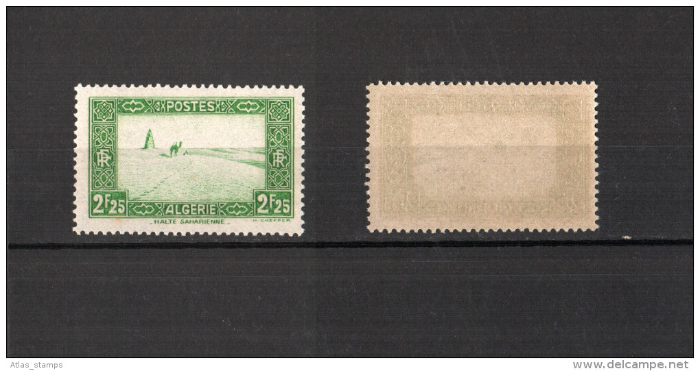 Algérie 1936 - Halte Saharienne  2.25 Fr   , Yvert# 121 -  Neuf Sans Charnieres , Luxe ** - Ongebruikt