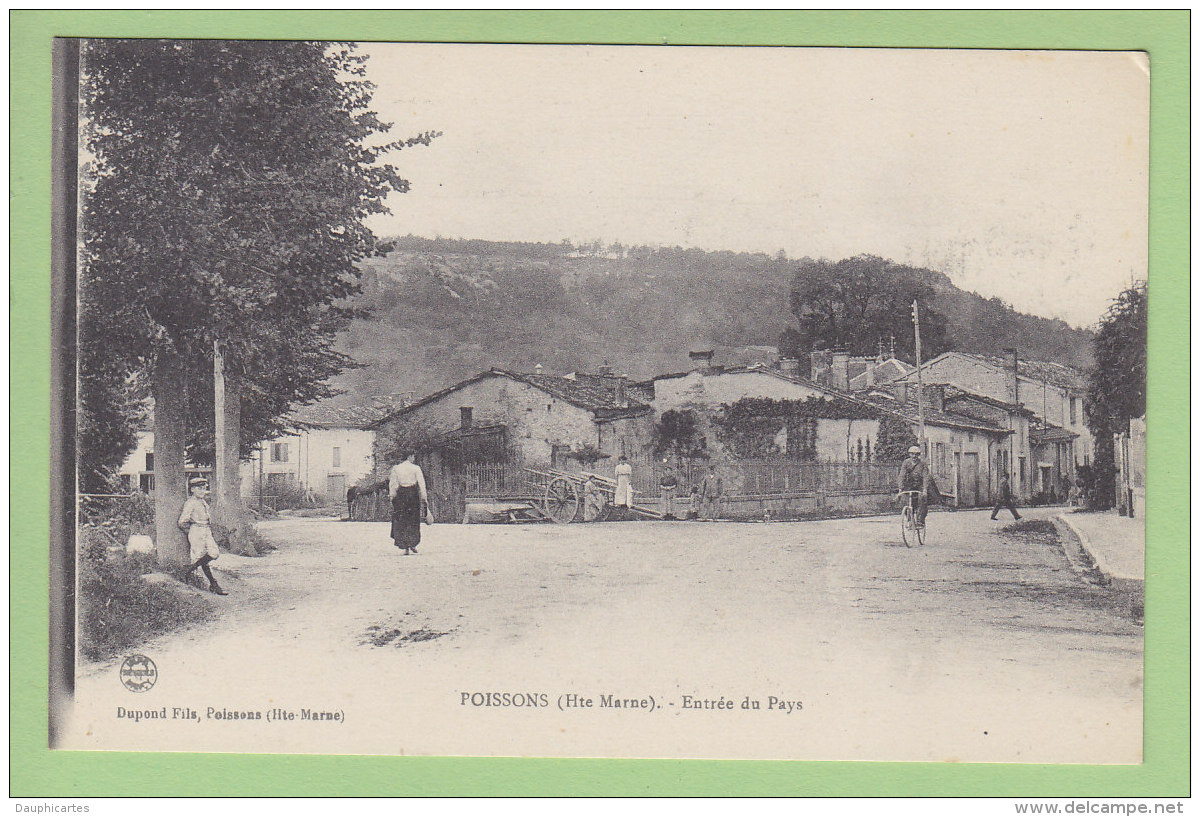 POISSONS : Entrée Du Pays. TBE. 2 Scans. Edition Dupond - Poissons