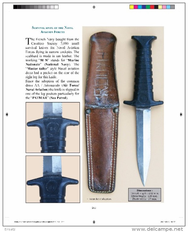 FRENCH MILITARY KNIVES AND BAYONETS