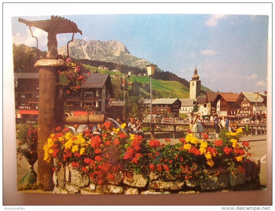 Carte Postale Autriche Lech Am Arlberg Mit Karhorn (correspondance) - Lech