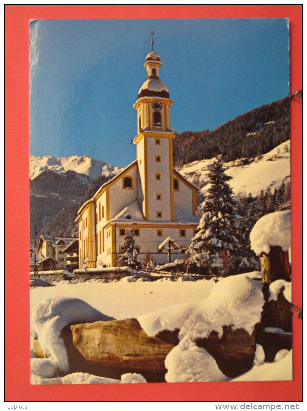 Carte Pas Très Courante - Autriche - Neustift - Stubai - Pfarrkirche Zum Hl. Georg - Joli Timbre - Scans Recto-verso - Neustift Im Stubaital