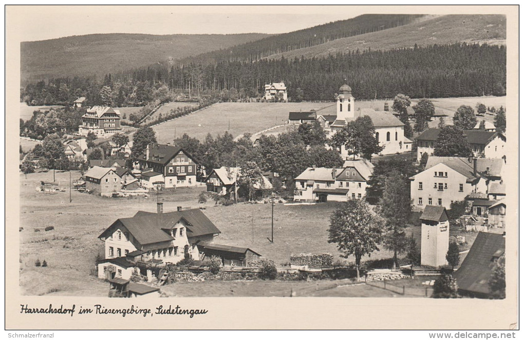 AK Riesengebirge Harrachsdorf Harrachov Mit Gasthaus Baude Hotel Erlebach Bei Neuwelt Seifenbach Strickerhäuser Mytiny - Sudeten