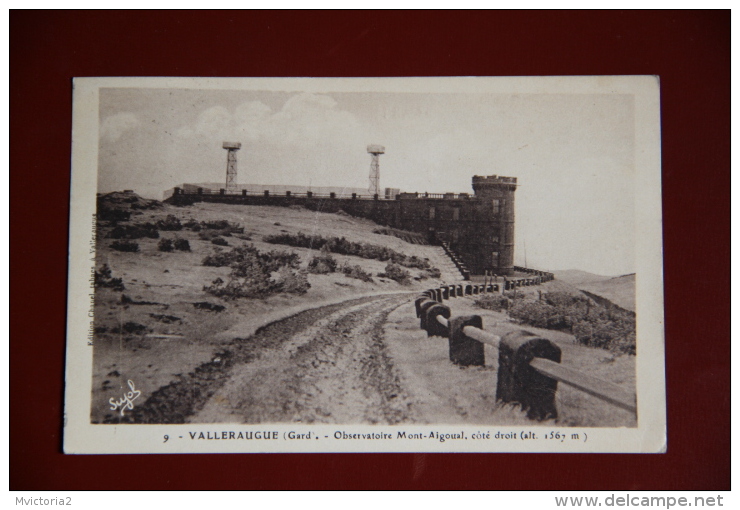 VALLERAUGUE - Observatoire Du Mont AIGOUAL, Côté Droit - Other & Unclassified