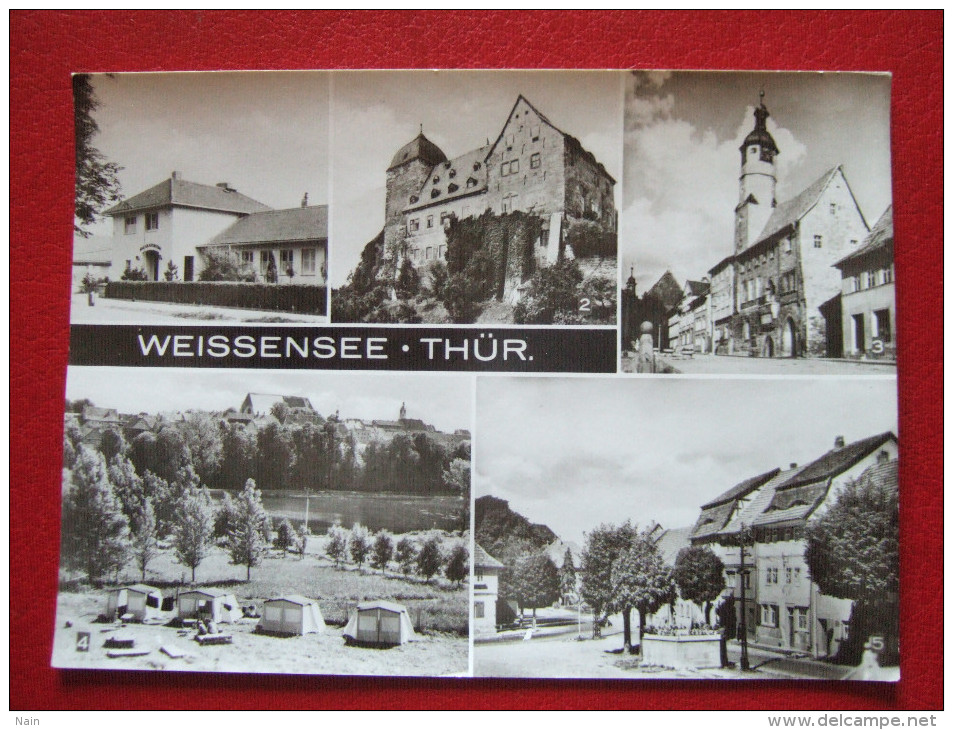 AUTRICHE - WEISSENSEE - AMBULATORIUM , RUNNEBURG, RATHAUS, BLICK AU DEN CAPINGPLATZ, MARKTPLATZ - " RARE " - - Weissensee