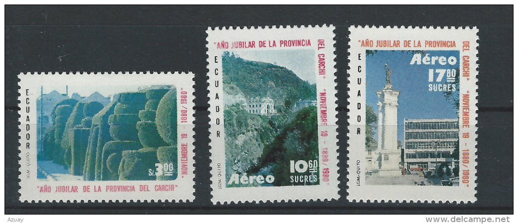 EC - 1980 - PROVINZ CARCHI - SATZ  - ** - MNH - POSTFRISCH - Ecuador