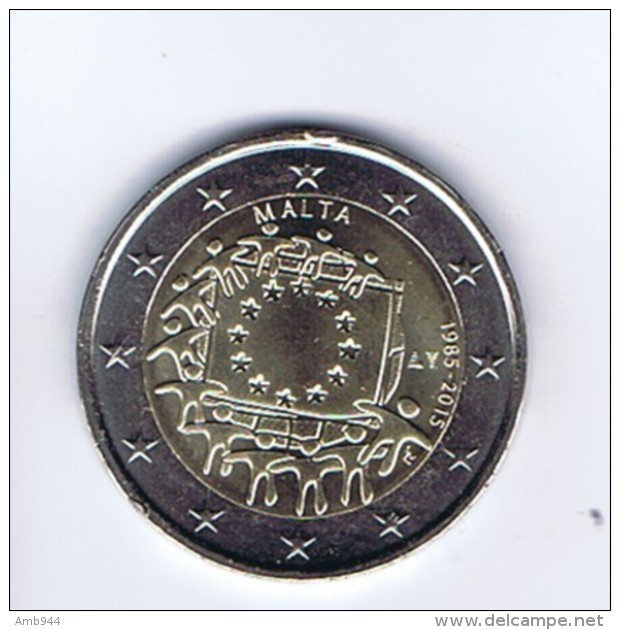 Malta - 2 Euro Commemorativo 2015 - Bandiera - Malta