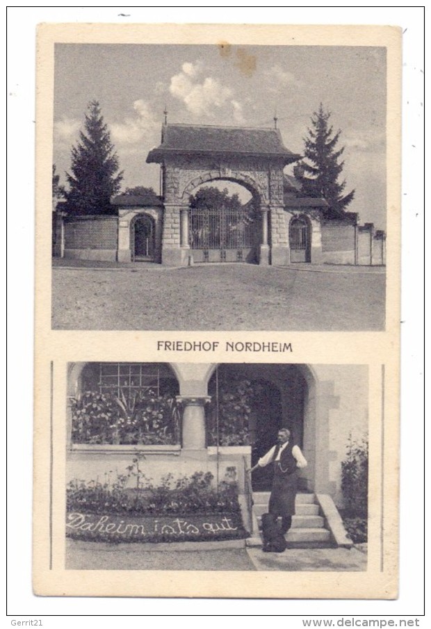 CH 8000 ZÜRICH - AFFOLTERN, Friedhof Nordheim, 1919 - Affoltern
