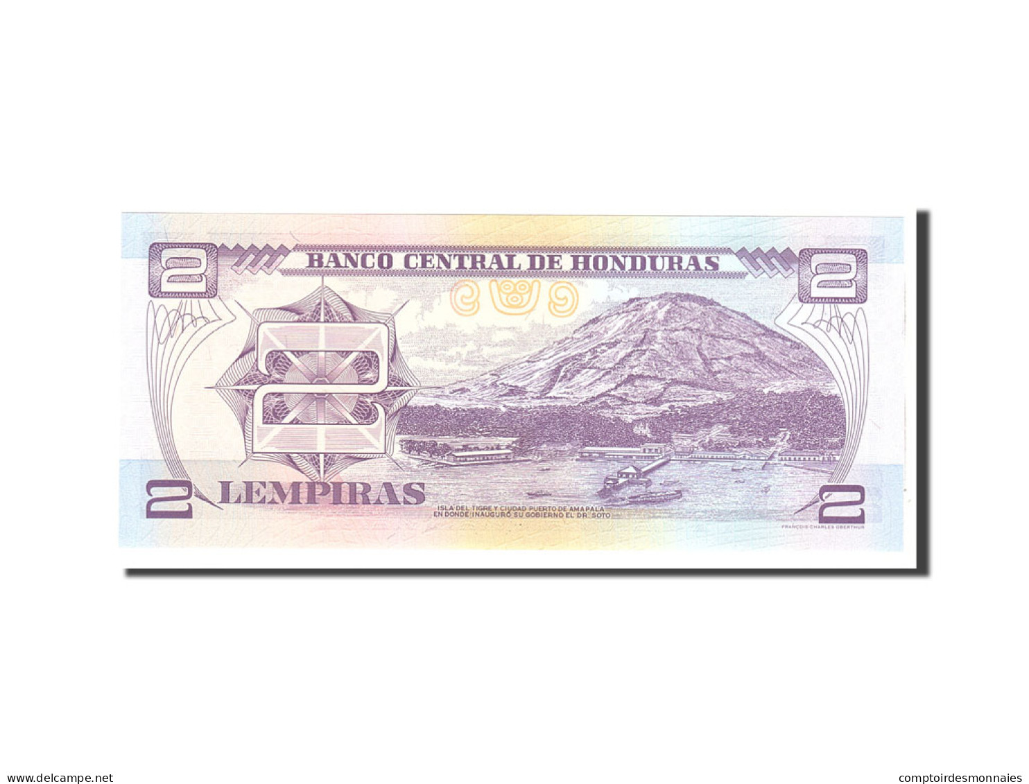 Billet, Honduras, 2 Lempiras, 2003, 2003-01-23, KM:80Ad, NEUF - Honduras