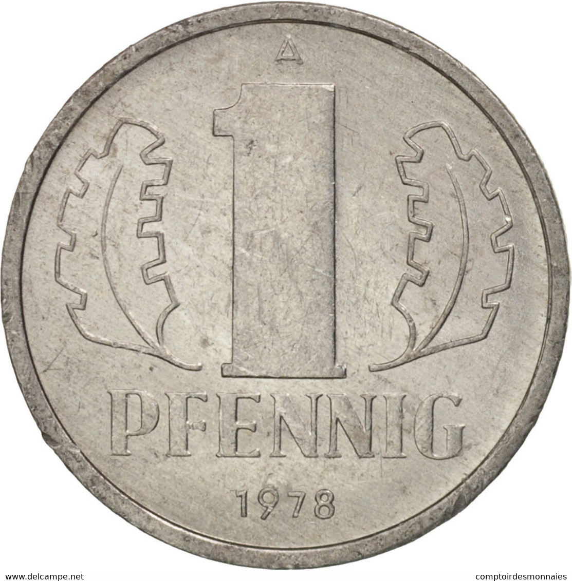 Monnaie, GERMAN-DEMOCRATIC REPUBLIC, Pfennig, 1978, Berlin, TTB+, Aluminium - 1 Pfennig