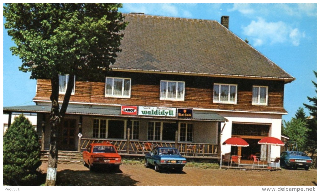 Losheimergraben. Frontière Belgo-allemande. Café-Restaurant Waldydill. Douaniers - Dogana