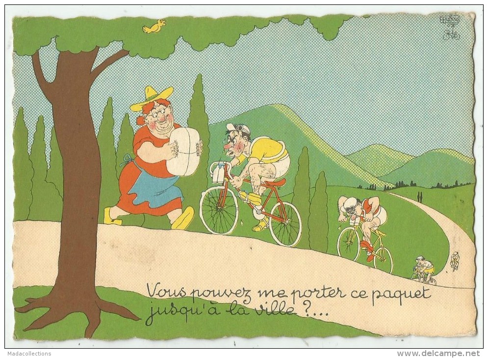 Illustrateur DUBOUT  1958 -  Vous Pouvez Me Porter Ce Paquet Jusqu'à La Ville ? ... - Dubout