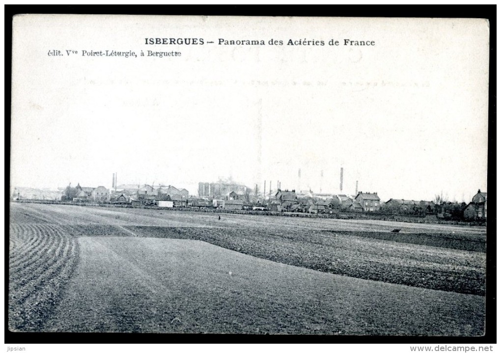 Cpa Du 62  Isbergues  -- Panorama Des Aciéries De France      LIOB30 - Isbergues