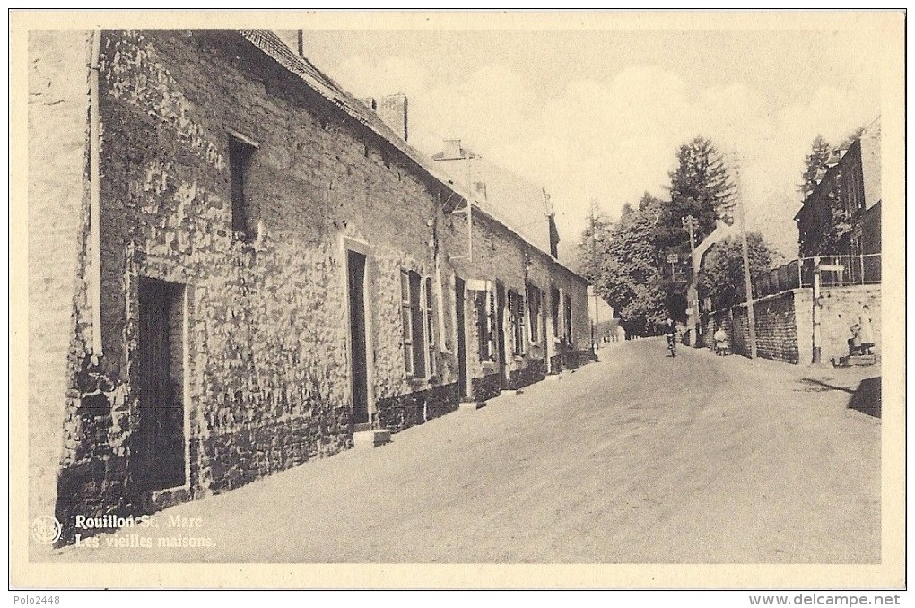 CPA - Rouillon Saint Marc - Les Vieielles Maisons  ( En L'état ) - Autres & Non Classés