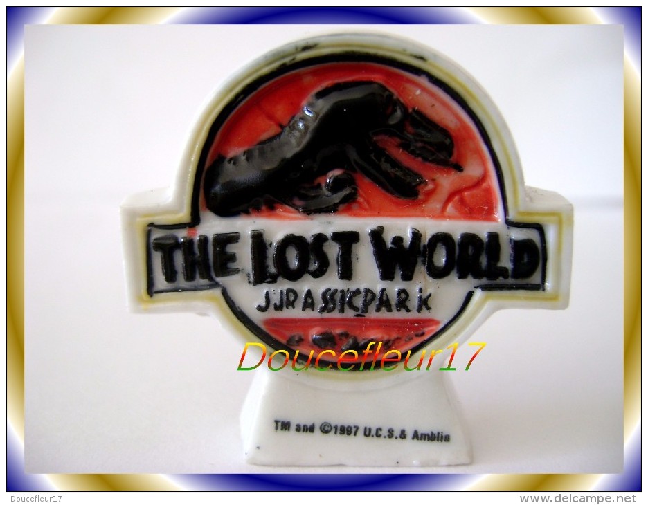 The Lost World, Le Monde Perdu Jurassic Park ... 7 Fèves... Ref AFF : 27-1998...  ( Pan 0016) - Tekenfilms