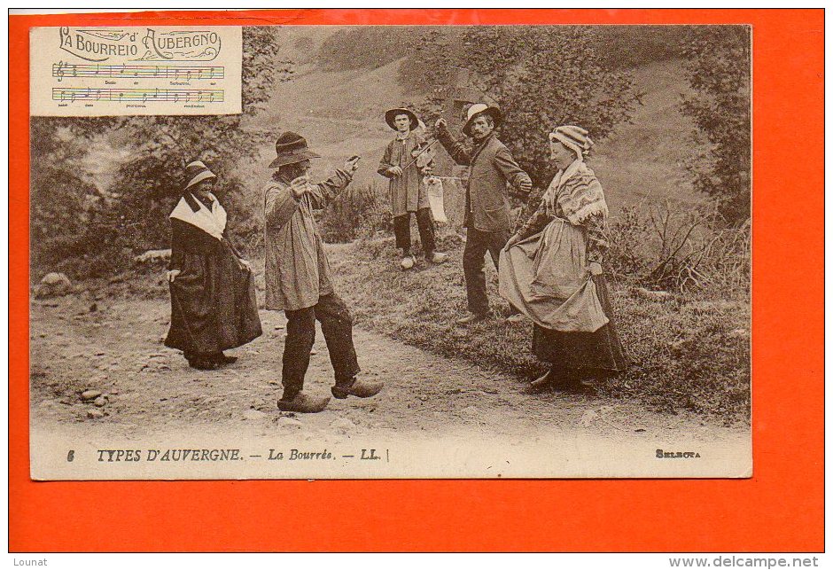 Folklore - La Bourrée Aubergno - Danses Types D'Auvergne - Dances