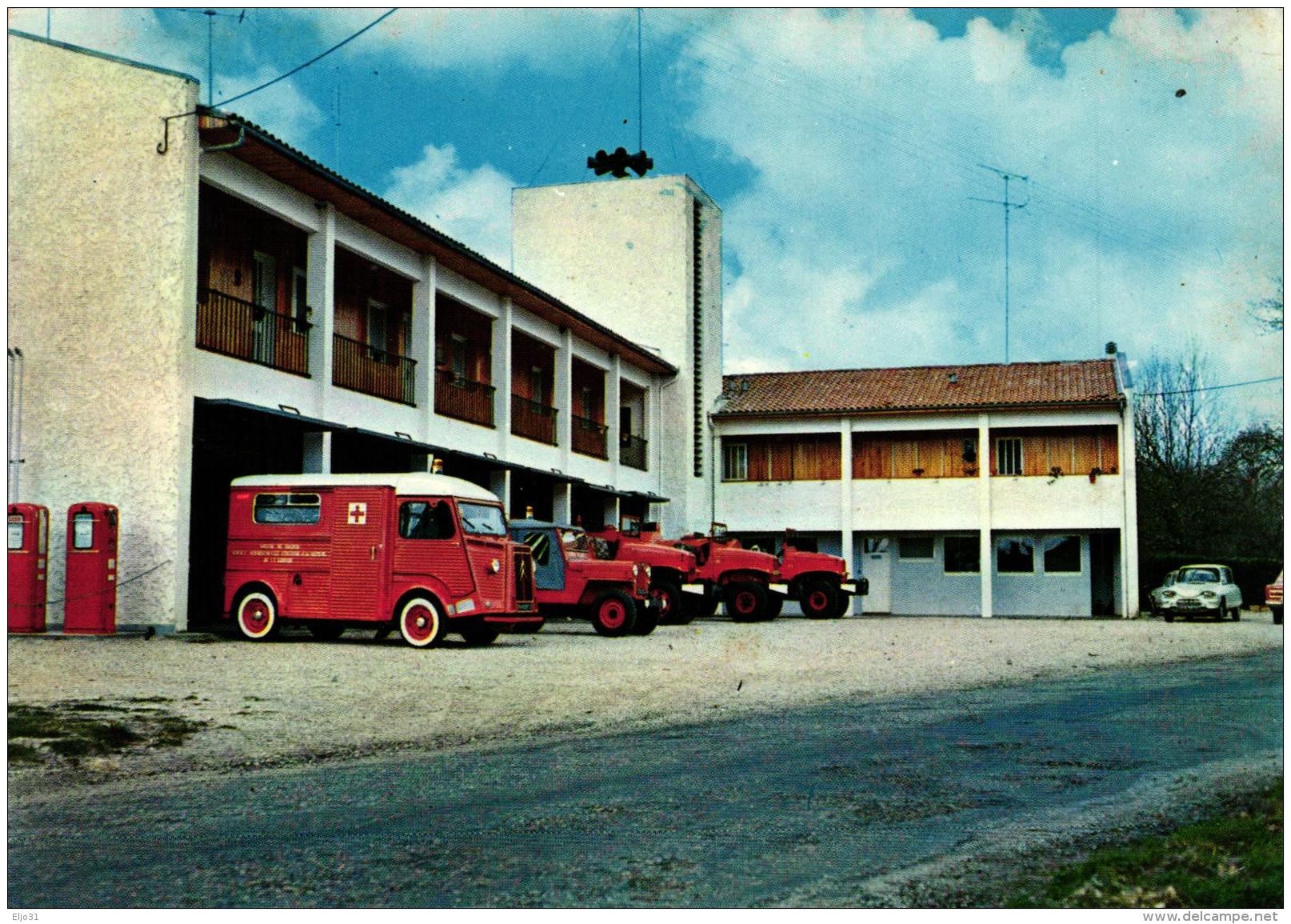 CPA SAINT LAURENT @ CASERNE POMPIERS @ - Other & Unclassified