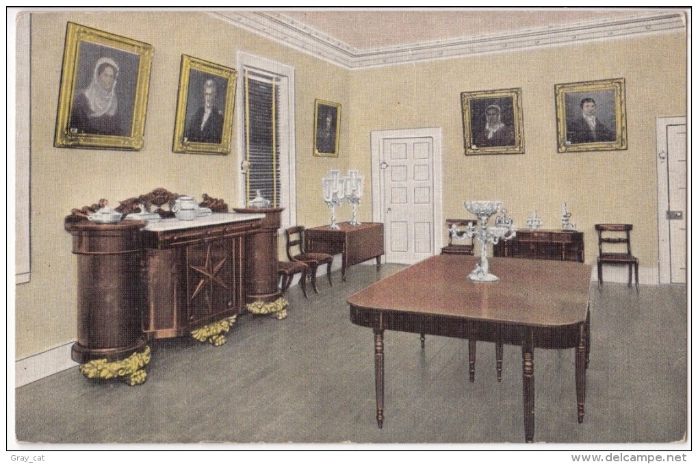 Dining Room Of The Hermitage, Nashville, Tennessee, Unused Postcard [17017] - Nashville