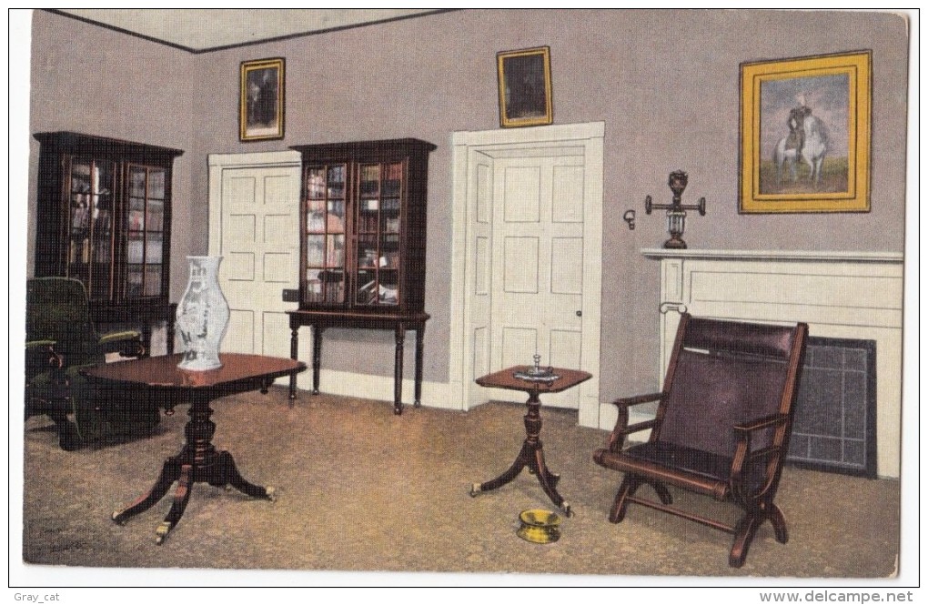 The Office Of The Hermitage, Nashville, Tennessee, Unused Linen Postcard [17019] - Nashville