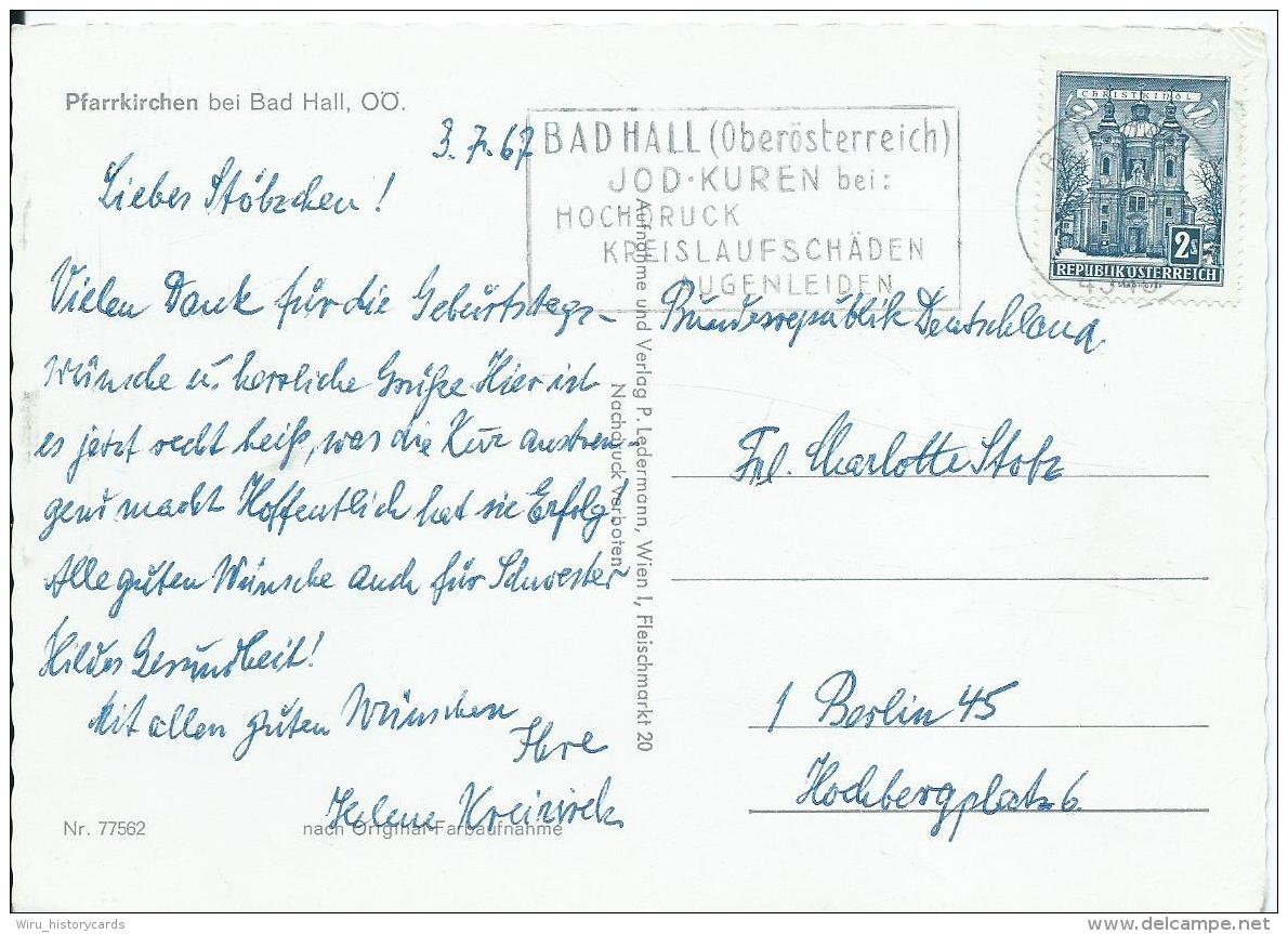 AK 0376  Pfarrkirchen Bei Bad Hall - Verlag Ledermann Um 1970 - Bad Hall
