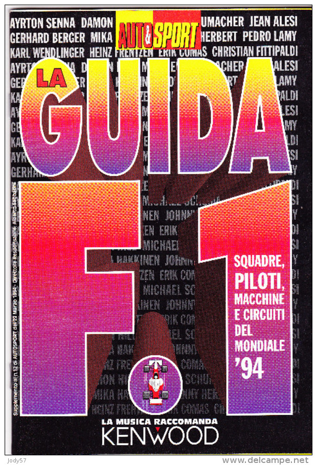 AUTO & SPORT - GUIDA F1 - 1994 - Motores