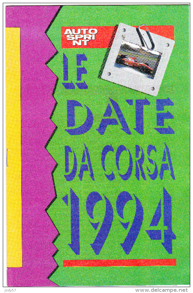 AUTOSPRINT - LE DATE DA CORSA - 1994 - Motores