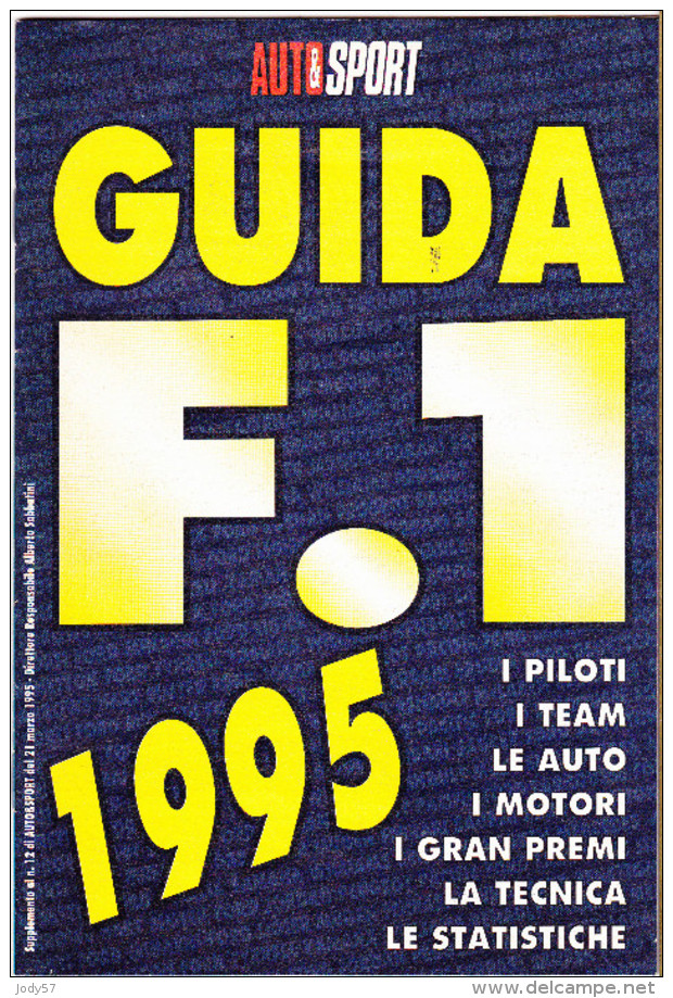 AUTOSPRINT  - GUIDA F1 - 1995 - Moteurs