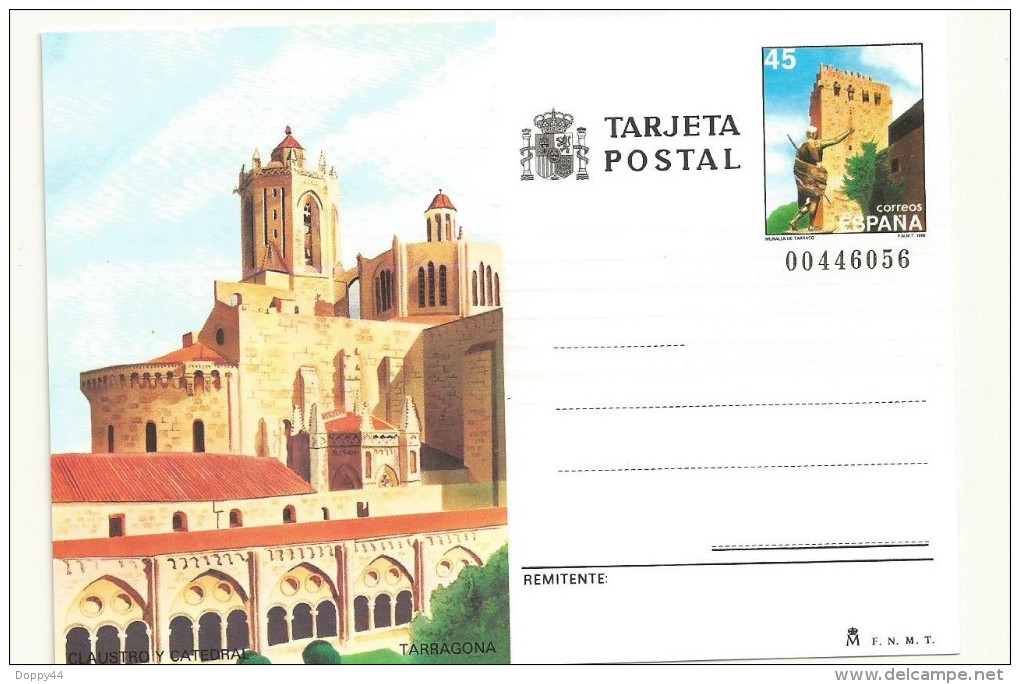 ESPAGNE ENTIER POSTAL NEUF TARRAGONE  SUPERBE - 1931-....