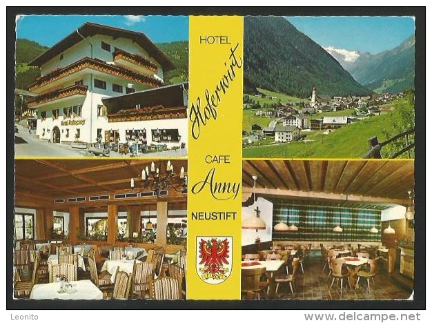 NEUSTIFT Im Stubaital Tirol Hotel HOFERWIRT Cafe ANNY 1973 - Neustift Im Stubaital