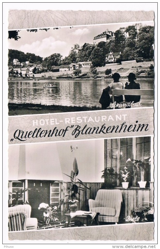 D6202    BLANKENHEIM / AHR : Hotel-Restaurant Quellenhof - Euskirchen