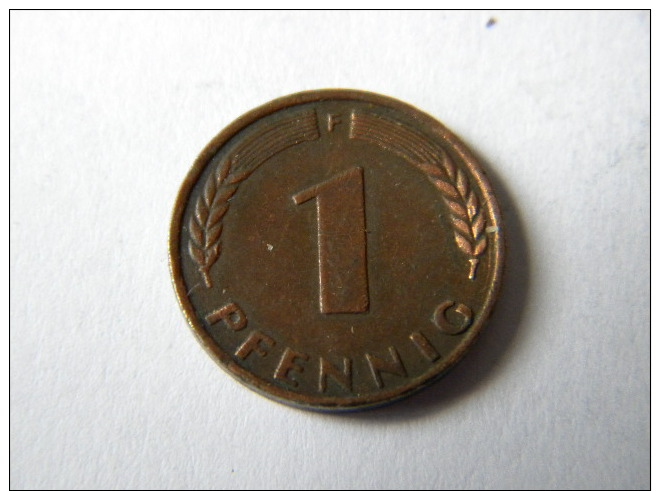 ALLEMAGNE.... 1 PFENNIG 1949.F. - 1 Pfennig